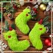 1Pc Green Christmas Stocking Decorations,Green Elf Christmas Socks Hanging Decorations For Fireplace Christmas Tree Decorations