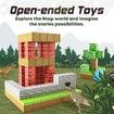 100pcs Blocks-Build Mine World STEM Sensory Classroom Must Haves Construction Toys Birthday Chirstmas Gifts