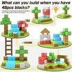 100pcs Blocks-Build Mine World STEM Sensory Classroom Must Haves Construction Toys Birthday Chirstmas Gifts