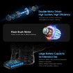 Maxkon Cordless Vacuum Cleaner Brushless Stick Handheld Upright Bagless HEPA Filter Suction Cleaning Machine 20kpa 2 Speed