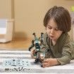 Titan Mecha Robot Building Kit, Vanguard Class Game Mech Action Figure with Stable Pedestal Model Toy, Compatible with Lego for Age 3 Up, 528 PCS