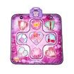 Dance Mat Kids Toys Musical Pad LED Lights 6 Game Modes Built-in Music Adjustable Volume Pink Gift Birthday Christmas Age 3-12 Fun
