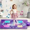 Dance Mat for Kids, Wireless Bluetooth, Adjustable Volume, Music Dance with 6 Game Mode,Christmas Birthday Gifts for 3 to 12 Year Old Girls