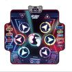 Electronic Dance Mat with Glowing Light up 6 Button Interactive Music Dance Mixer Rhythm Step Play Mat with 8 Game Modes for Boy and Girl