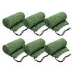 6pcs Gun Shotgun Socks Rifle Cases Pistol Airsoft Sleeves 132x15cm Handgun Storage Protector Silicone Treated Knit Fabric with Drawing Closure Green