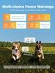 Wireless Dog Fence Dog Training Collar 3Mode  Fence Dogs Covers  6100 Ft Dog Training Collar Waterproof Wireless Pet Fence 3 Training Modes 1Reciever