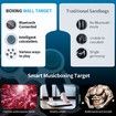 Music Boxing Machine,Smart Bluetooth Wall Mount Boxing Trainer with Gloves Target Workout Equipment for Home,Office,Gym