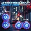 Spider Remote Control Car 4WD Amphibious 2.4 GHz RC Stunt Car 360 Degree Rotation with LED Lights