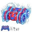 Spider Remote Control Car 4WD Amphibious 2.4 GHz RC Stunt Car 360 Degree Rotation with LED Lights