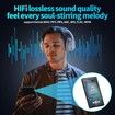64GB MP3 Player with Bluetooth and WiFi, HiFi Lossless Sound 5 inch 1080P Full Touch Screen HD Video MP4 Player, Up to 512GB, Black