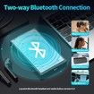 64GB MP3 Player with Bluetooth and WiFi, HiFi Lossless Sound 5 inch 1080P Full Touch Screen HD Video MP4 Player, Up to 512GB, Black