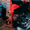 Portable Camping Chair,Stadium Seat Cushion,Comfortable Adjustable Back Support Lightweight for Sporting Events and Outdoor