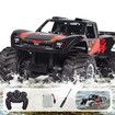 1:16 Amphibious Remote Control Car, 4WD Monster Truck Toys All Terrain, Rc Cars for Men Women,6 Up Year Old Boy or Girl Gifts, Christmas Toys, Orange