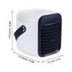 Portable Air Conditioner Rechargeable Evaporative Air Conditioner Fan With 3 Speeds Cooler For Home Office,Blue