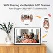 Digital Photo Frame Frameo WiFi 15.6 Inch 32GB 1920x1080 IPS HD Touch Screen Wall Mounted Tabletop Share Video Picture Smart Display Frameo