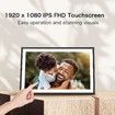 Digital Photo Frame Frameo WiFi 15.6 Inch 32GB 1920x1080 IPS HD Touch Screen Wall Mounted Tabletop Share Video Picture Smart Display Frameo