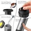Portable Coffee Maker Espresso Machines Travel Camping Coffee Makers Battery Self Heating Car Coffee Maker SUITABLE Ground Coffee Capsule