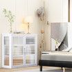 Glass Display Cabinet Wall Mounted Metal Bathroom Kitchen Pantry Cupboard Storage Case Bookshelf Shelving Unit Furniture 3 Tier Organiser