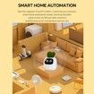 Smart Pet Planter Robot Guidance on Plant Care with Emoji,Adorable Plant Companion with Rich Gesture Interaction,Neat Desk Setup Gift (Green)