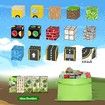 Magnetic Building Blocks 100PCS Kids STEM Sensory Mine World Tiles Road Track Christmas Birthday Gift Educational Toy
