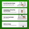 4L Automatic Pet Feeder 5L Waterer Set WiFi Smart Camera Record App Control Cat Dog Water Food Dispense Timed Digital Feeding Drinking PetScene