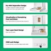 PetScene Automatic Cat Feeder Waterer Set Smart Pet Dog Food Water Dispenser Puppy Kitten 4L Feeding 5L Drinking System with Voice Recording