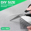 Fly Window Screen Mesh 30x1m Mosquito Netting Balcony Privacy Door Insect Bug Pet Net Fibreglass Sun Shade Roll Black for Garden Porch Patio