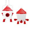 Chicken Bird Feeder Waterer Set Auto Food Water Dispenser Automatic Feeding Poultry Chook Coop Fence Drinker Cup Gravity Fed Drinking 8KG 8L