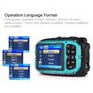 16MP 2.7 inch LCD Waterproof Digital Video Camera Mini Camcorder DV Underwater Max 10M Diving 8X Digital Zooming Face Detection, Blue