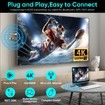 Wireless HDMI Transmitter and Receiver 4K Plug & Play 2.4G/5G Portable Extender Kit 1080P/60Hz for Video Audio Streaming to Monitor from TV Box/PC/Laptop