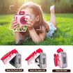 Kids Mini Camera Instant Print 48 MP Selife Digital Camera with 2.5K Video with 32 GB Card,Birthday Xmas Gift for 3-12 Year Old Girls Boys,Pink
