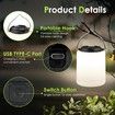 LED Camping Lantern,Rechargeable Camping Light,4 Modes Outdoor Flashlights Lanterns with 1000LM,Water Resistant Portable Emergency Camp Light