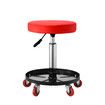 Swivel Work Stool Chair with Wheels Mechanic Tool Tray Height Adjustable Pneumatic Roller Seat for Car Repair Shop Salon Barber Bar Drafting Spa