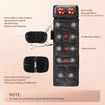 HOMASA Full Body Massage Mat Heated Foot Back Massager Shiatsu Vibration Lumbar Support Neck Leg Relax for Mattress Bed Sofa Chair Recliner