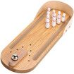 Table Top Mini Bowling Game Set,Funny White Elephant Gifts Ideas,Desk Tabletop Stress Relief Gadgets Toys Games,Small Fun Stocking Stuffers Gag Gifts