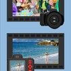 Digital Cameras for Photography, 28MP Video Camera for Vlogging with Flash, 360 Degree Rotatable Lens (Black)