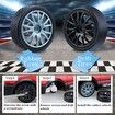 RC Drift Car 2.4GHz 1:16 Scale 4WD High Speed Remote Control Cars Vehicle with LED Lights Two Batteries and Drifting Tires Racing Sport Toy Cars,Blue