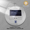 Portable Solar Powered Camping Light with 126 LEDs,Hanging Waterproof Tent Light, USB Rechargeable Outdoor Lamp for Camping, Emergency, Hiking, Power Outages