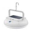 Portable Solar Powered Camping Light with 126 LEDs,Hanging Waterproof Tent Light, USB Rechargeable Outdoor Lamp for Camping, Emergency, Hiking, Power Outages