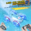 Amphibious Remote Control Car, 4WD RC Stunt Car with Gesture Sensing, Christmas Birthday Gifts Toys for Kids