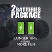 1:16 RC Truck 4x4 Hobby RC Car 40KPH High Speed Remote Control Truck,Off-Road Monster Truck with 2.4Ghz Radio Control,2 Batteries