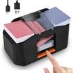 Card Shuffler Automatic Quiet 2000mAh Rechargeable Electric 2 Decks Poker Playing Cards Home Family Games Casino