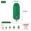 4FT Christmas Tree Storage Cover, Tear Resistant Adjustable 4 FT Christmas Tree Storage Bag for Artificial Tree Standing, Green