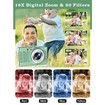 Upgrade Digital Camera,56MP FHD 1080P Camera with 16x Zoom Anti Shake,Kid Camera with 32GB TF Card,Two Batteries,Compact Small Camera (Green)