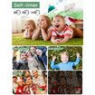 Upgrade Digital Camera,56MP FHD 1080P Camera with 16x Zoom Anti Shake,Kid Camera with 32GB TF Card,Two Batteries,Compact Small Camera (Green)