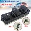 Power Window Master Switch For Nissan Navara D40 2007-2015 25401-EB30B