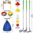 Kids Golf Club Set for Age3+,Adjustable Toddler Golf Clubs,Outdoor Indoor Golf Toys Christmas Birthday Gifts