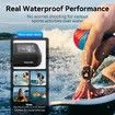 Waterproof Remote Control for GoPro,Color LCD Dispaly,Multi-Language Support,Smart Wireless Controller,Black Max Mini Action Camera Accessories