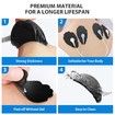 TENS/EMS Unit Replacement Pads 20 Pack 3.5mm Snap Electrode Patches for Electrotherapy, Reusable Self-Adhesive Electrodes Pads