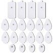 TENS/EMS Unit Replacement Pads 20 Pack 3.5mm Snap Electrode Patches for Electrotherapy, Reusable Self-Adhesive Electrodes Pads